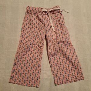 Vineyard Vines boys size 2T pajama pants elastic waist Seahorse starfish design
